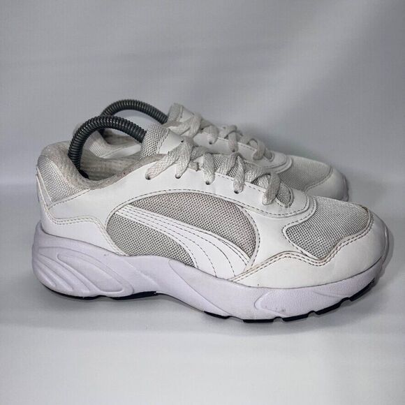 Puma RS Connect Trainers Triple White 369751-03 Youth 3.5 - Picture 4 of 11